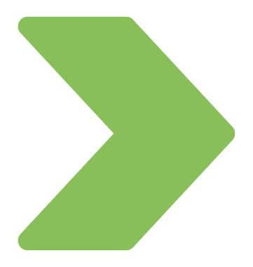 Doğru yönde, kaydırma sağ ok gösteren bir ok 