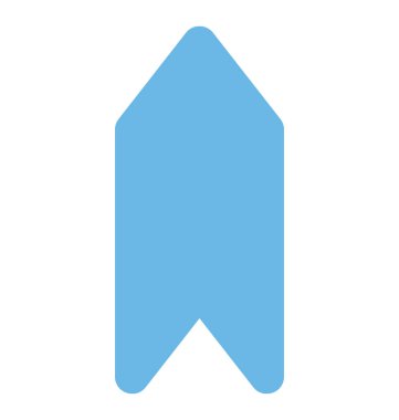 Yukarı ok yukarı yön gösteren bir ok 