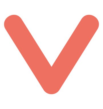 Aşağı ok aşağı yön gösteren bir ok 