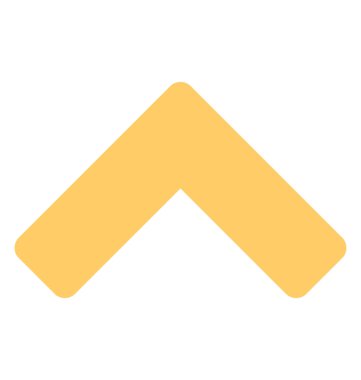 Yukarı yönde kaydırma yukarı ok gösteren bir ok 