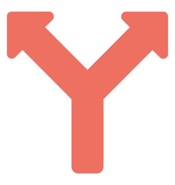 Üç yol kavşak veya üç yol kavşak yol işareti 