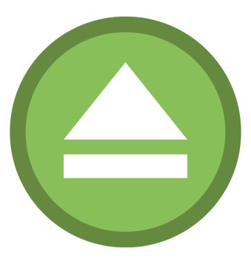 Yukarı yönde kaydırma yukarı ok gösteren bir ok 