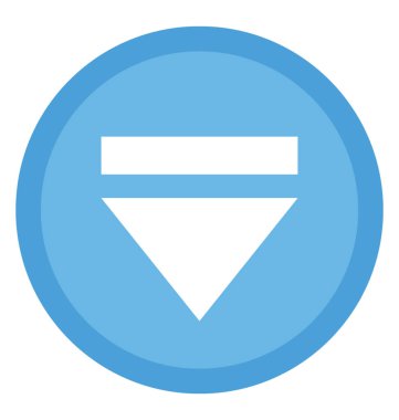 Doğru yönde, kaydırma sağ ok gösteren bir ok 