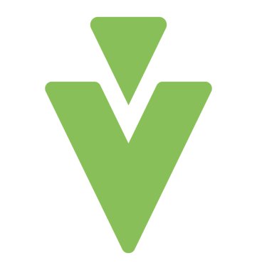 Yukarı yönde kaydırma aşağı ok gösteren bir ok 