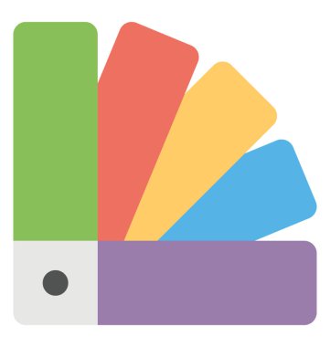 Farklı renklerde boya örnekleri, boya renk örnekleri 