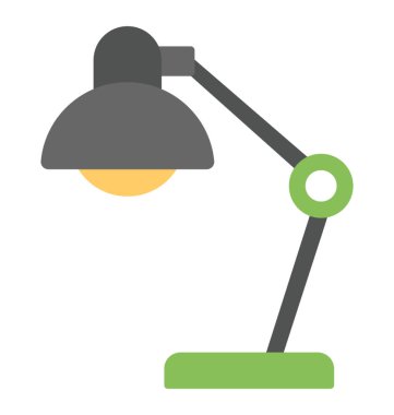 Okuma için çalışmalar kullanılmak üzere masa ışık lambası