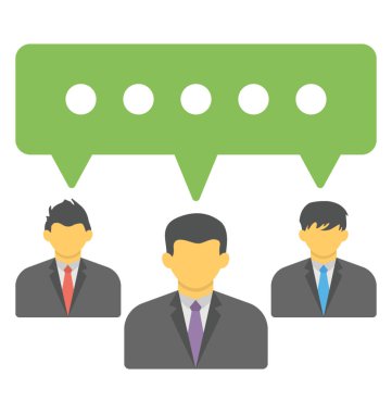 Bilgi paylaşımı insanlar arasında iş iletişimi 