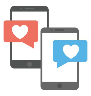 Cep telefonu mesajlaşma aşk 