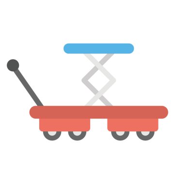 Makas lift tablo sepeti Hidrolik ayak işletilen 