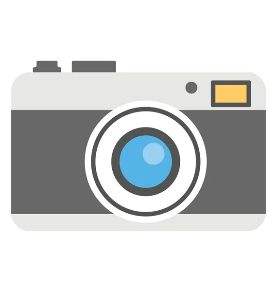Icona Del Dispositivo Catturare Immagini Chiamate Fotocamera — Vettoriale Stock