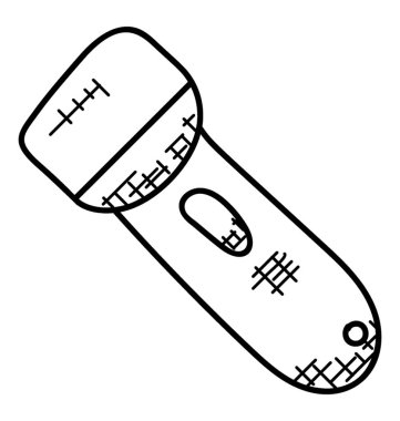 fener düz vektör simgesi.