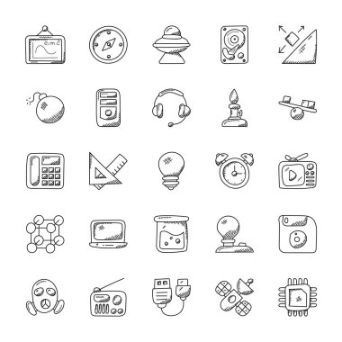 Bilim ve kurgu karalamalar koleksiyonu