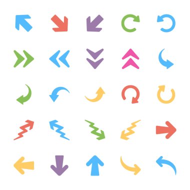 Oklar düz vektörler kümesi