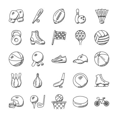 100 spor Icon Set