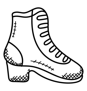 Polo sport amaç için genellikle yüksek dantel çizme. 