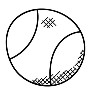 Kriket oynamak için kullanılan bir yuvarlak sert topu.