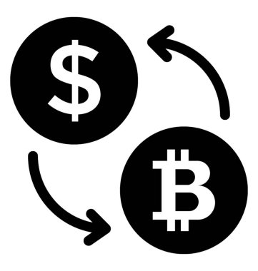 Doları para Satım bitcoin kavramı gösteren bitcoin dönüşüm 