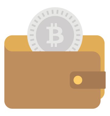 M-cüzdan ile dolu bitcoin ile neşeyle için bayraklarında bitcoin veya diğer cryptocurrency hareket 