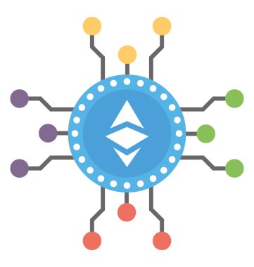 Dijital iz ethereum simgeyi doğru bayraklarında ethereum para birimi