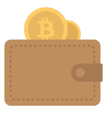 M-cüzdan ile ağzına kadar bitcoins bayraklarında bitcoin veya diğer cryptocurrency hareket ile dolu 