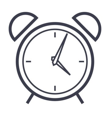 Kronometre düz vektör simgeler.