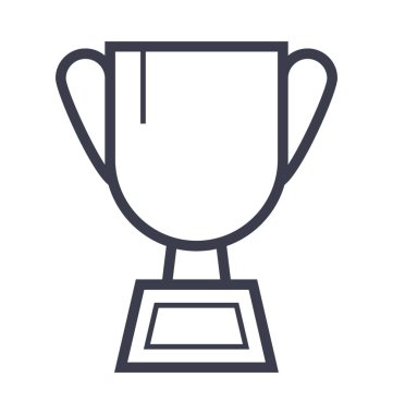 Trophy Düz Vektör Simgesi