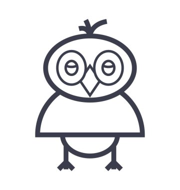 Bilgelik düz vektör simgesi