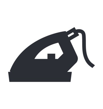 Demir düz vektör simgeler.  