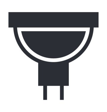  Şarj cihazı düz vektör simgesi