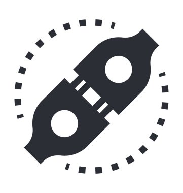 Flug Düz Vektör Simgesi