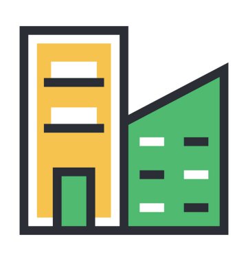 Daireler renkli vektör simgesi