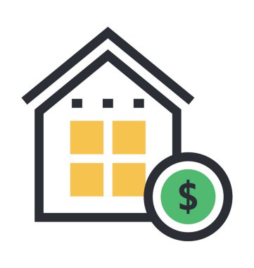 Özellik değeri renkli vektör simgesi