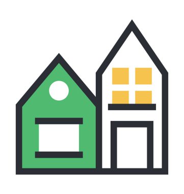 Renkli vektör simgesi oluşturuluyor