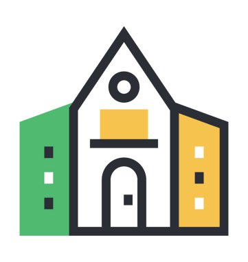 Renkli vektör simgesi oluşturuluyor