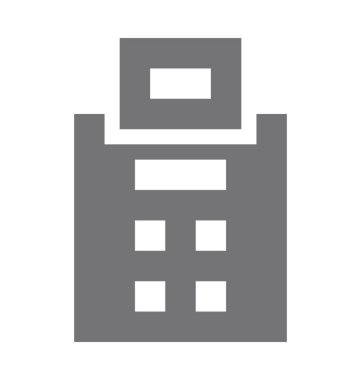 nakit kasası düz vektör simgesi 