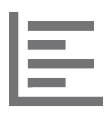 düz vektör simgesi analiz et 