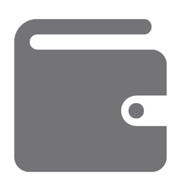 Cüzdan Düz Vektör Simgesi