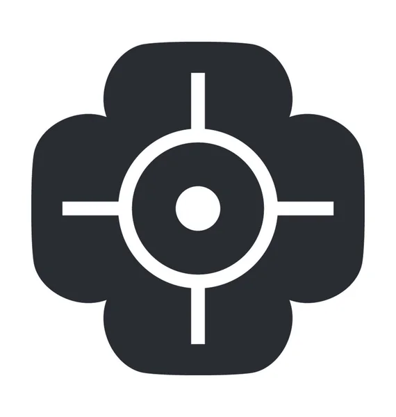 Klaver Platte Vector Icon — Stockvector