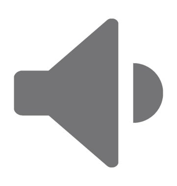 Ses ayarı düz vektör simgesi