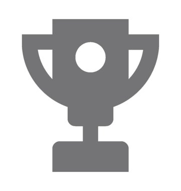 Trophy Düz Vektör Simgesi
