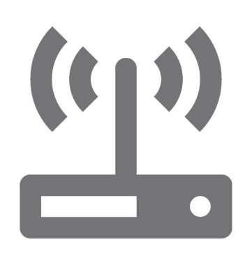 yönlendirici düz vektör simgesi