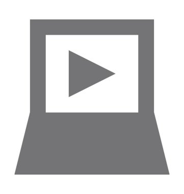 Video oyun düz vektör simgesi 