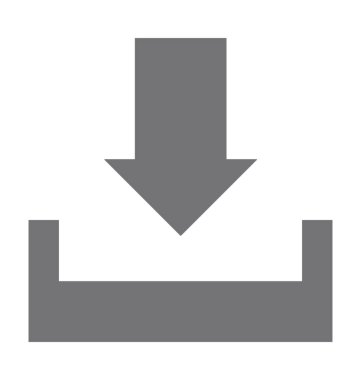 Düz vektör simge İndiriyor 