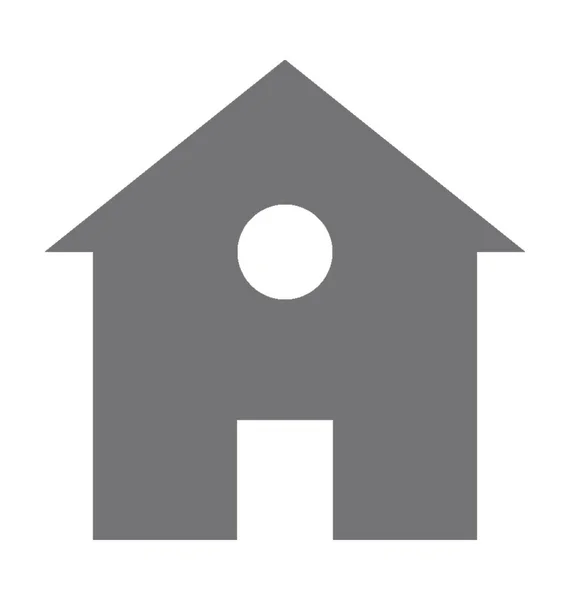 Home Lapos Vektor Ikon — Stock Vector