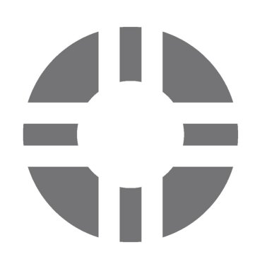 Hayat yüzük düz vektör simgesi 