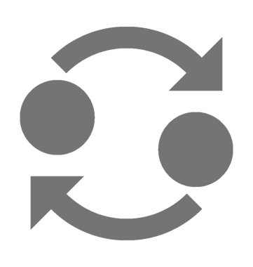 İşareti düz vektör simge Yenile 