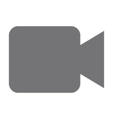 kamera düz vektör simgesi