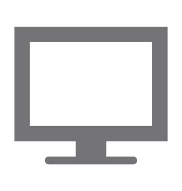 Düz vektör simgesini izle