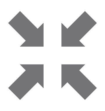 Düz vektör simge en aza indirmek