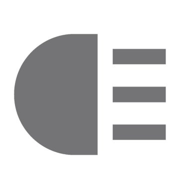 Flug Düz Vektör Simgesi